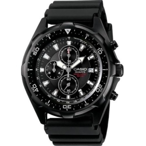 Casio Amw330b-1av Analog Watch with Rotat Bezel - All
