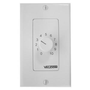 Valcom V-2992-w Wall Mount Volume Control Dec - All
