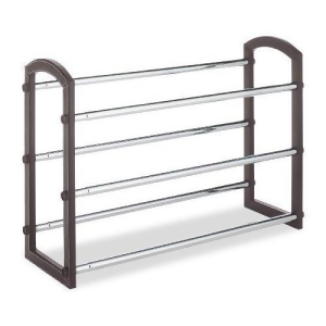 Whitmor 6579-1975 Faux Leather Shoe Rack - All