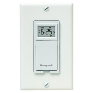 Honeywell Home Rpls530a1038/u 7DayPrgrmTimerLightSwitch Wht - All