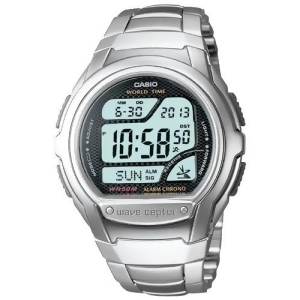 Casio Wv58da-1av Atomic Digital Watch Silver - All