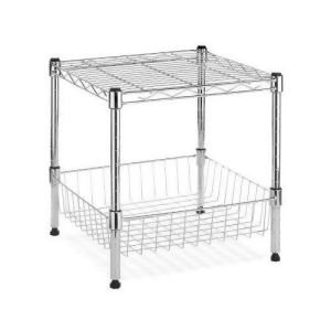 Whitmor 6054-2364 Supreme Stack Shelf w Basket - All