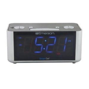 Emerson Radio Corp. Cks1708 SmartSet Radio Alarm Clock Led - All