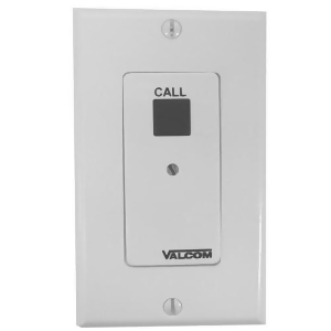 Valcom V-2991-w Call In Switch W/volume Control White - All