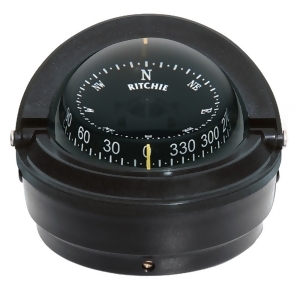 Ritchie S-87 Voyager Surface Mount Compass Black - All