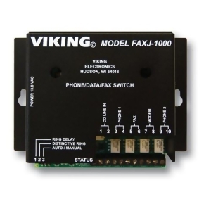 Viking Faxj-1000 Faxjack Phone/fax Switch - All