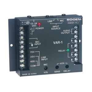 Bogen Var1 Voice Activated Relay - All