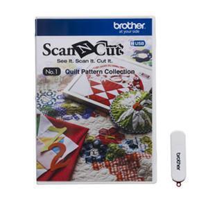 Brother Sewing Causb1 ScanNcut Quilt Pattern Collect - All