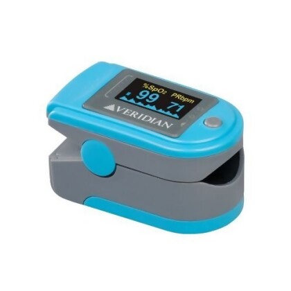 Deluxe Fingertip Pulse Oximeter Blood Oxygen Level Monitor - The Deluxe Pulse Oximeter accurately measures blood-oxygen saturation and pulse readings.  This Pulse Oximeter unit is suitable for a wide range of finger sizes from small to adult and features one-button operation.  With a dynamic dual-color OLED...