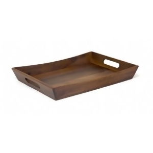 Lipper 1165 Acacia Curved Serving Tray - All