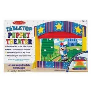 Melissa Doug 2536 Tabletop Puppet Theater Puppets - All