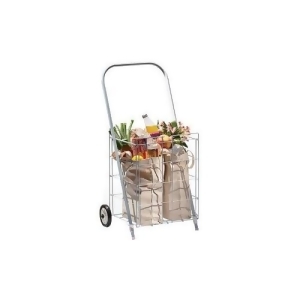 Home Products 4672003 2 Wheel Small Tote Cart Wht F - All