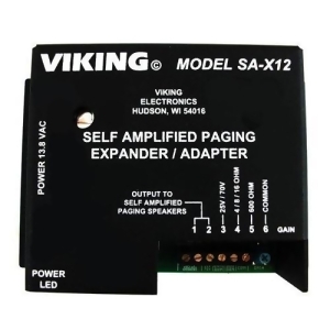 Viking Sa-x12 Self Amplified Paging System Expander - All