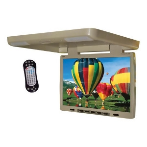 Tview T154dvfd Tview 15.4 Flip Down Monitor with built in Dvd Ir/fm trans Tan - All