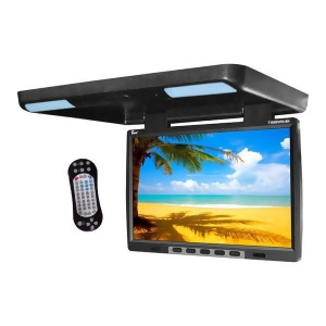 Tview T154dvfd Tview 15.4 Flip Down Monitor with built in Dvd Ir/fm trans Black - All