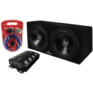 Audiopipe Apsb-1250 Audiopipe 2000W super bass combo package - All