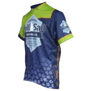 Pace Full Sail Jersey Md Navy/grn - All