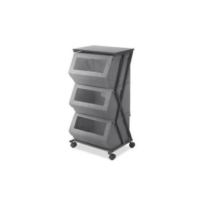 Whitmor 6055-7075-Gm Stackable Window Box Cart Gray - All