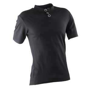 Rf Henley Jersey Ss Sm Blk - All