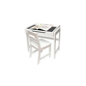 Lipper 654Wh Childs Desk and Chair Set Wht - All