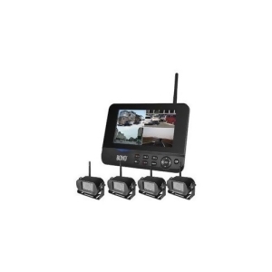 Boyo Vtc700rq4 Digital Wireless Monitor and Wireless 4 Camera System - All