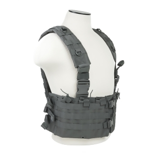 Ncstar Cvarcr2922u Ncstar Cvarcr2922u Vism By Ncstar Ar Chest Rig/Urban Gray - All