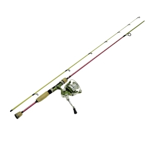 Eagle Claw Ecfsrt66msc Eagle Claw Ecfsrt66msc Ec Fish Skins 6'6 Md Rainbow Trout Combo - All