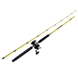 Eagle Claw Ms6077l Eagle Claw Ms6077l TrollCombo Rod/reel 2pc 8'6 LevelWndGlass - All
