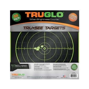 Truglo Tg10a50 Truglo Tg10a50 Target 100Yrd 12X12 50Pk - All