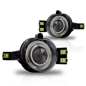 Winjet Wj30-0065-09 Winjet Dodge Halo Projector Fog Lights Clear - All