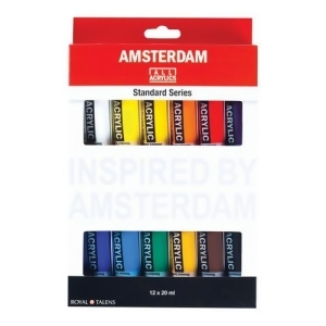 Royal Talens North Americ 17820412 Amsterdam Acrylic Color Student 12 X 20Ml Set - All
