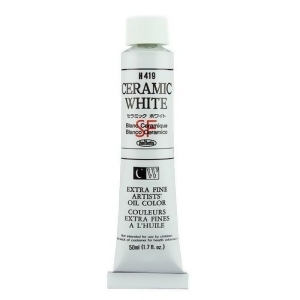 Holbein Artists Colors H419 Artists Oil Ceramic White 50Ml - All