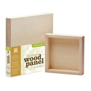 Ampersand Art Supply Wp152436 Heavy Duty Natural Basswood Panel 1.5 Inch Cradled 24X36 - All