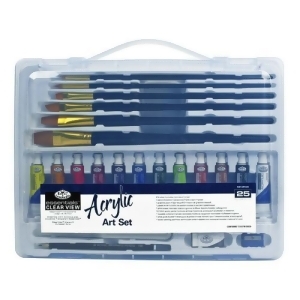 Royal Brush Rsetart3202 Essentials Large Clear View Acrylic Painting Set - All