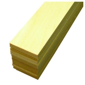 Midwest Products 4103 Basswood Sheet 3/32X1x24 - All