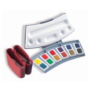 Chartpak Inc. 721886 Pelikan 12 Color Transparent Watercolor Set - All