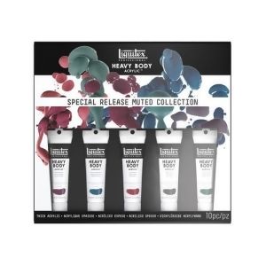 Liquitex / Colart 3699300 Liquitex Heavy Body Muted Collection 5Pc Set - All