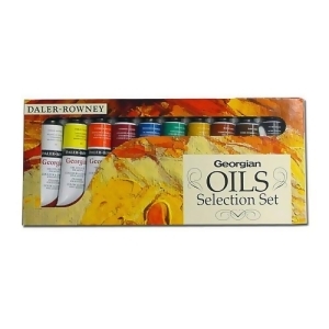 Daler-rowney/fila Co 111900650 Georgian Oil Color Palette Selection Set 10X38ml - All