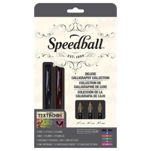 Speedball Art Products 002904 Calligraphy Fountain Pen Deluxe Set - All