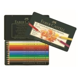 Faber-castell Usa 110012 Polychromos Pencils 12 Color Tin Set - All