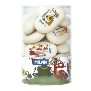 Milan Pnm1016 Milan Bestiales Oval Synthetic Rubber Eraser - All