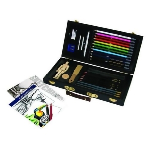 Royal Brush Rsetds3000 Sketching Drawing Beginner Wood Box Set - All