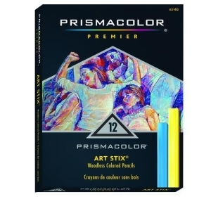 Sanford / Prismacolor 2162 Prismacolor Art Stix 12 Color Set - All