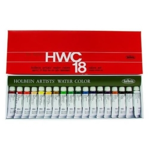 Holbein Artists Colors W403 Watercolor Artist Set/18 5Ml Tubes - All