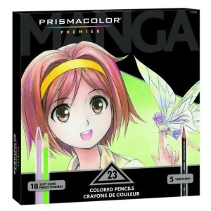 Sanford / Prismacolor 1774800 Prismacolor Premier Colored Pencil Manga 23 Pc Set - All