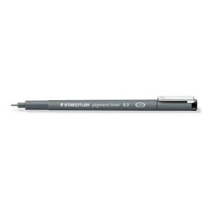 Staedtler-mars Limited 308039 Staedtler Pigment Liner Sketch Pen .3Mm Black - All
