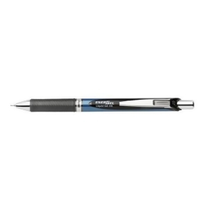 Pentel Bln77a Energel Deluxe Retractable Liquid Gel .7Mm Black Pen - All