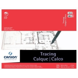Canson/fila Co 100510963 Foundation Tracing Tape Bound 25Lb 19X24 - All