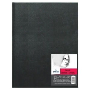 Canson/fila Co 100510419 Basic Sketch Black Hard Cover 65Lb 92 Sheets 11X14 - All