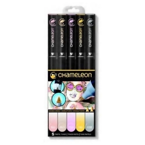 Chameleon Art Products Ct0501 Chameleon Color Tones 5 Pen Pastel Tones Set - All